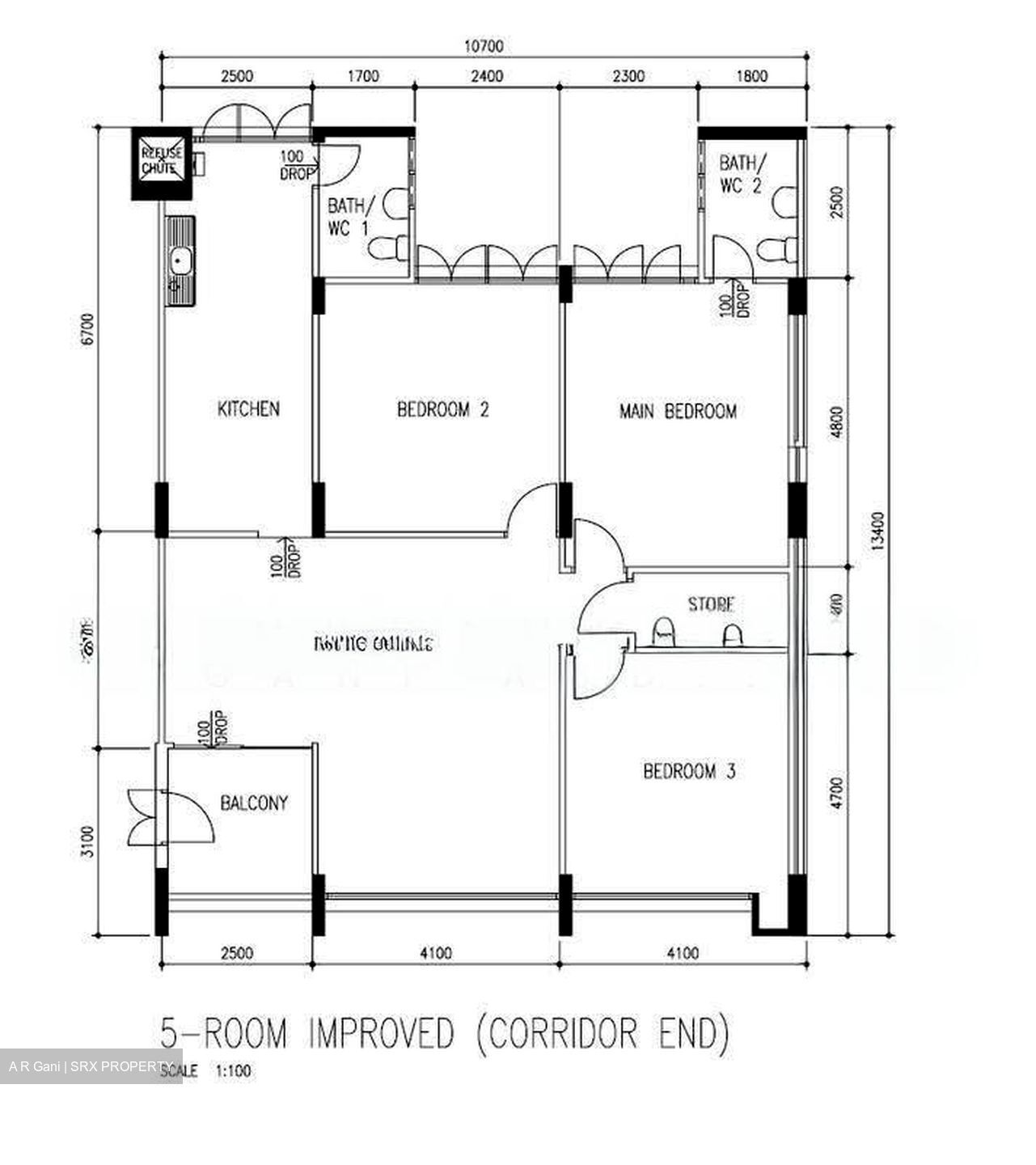 Blk 401 Sun Plaza Green (Tampines), HDB 5 Rooms #629240851